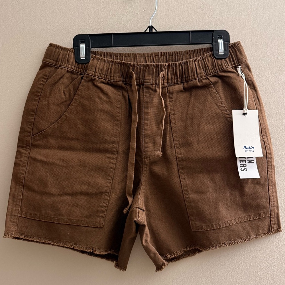Katin Men's Cotton Shorts with Raw Hem